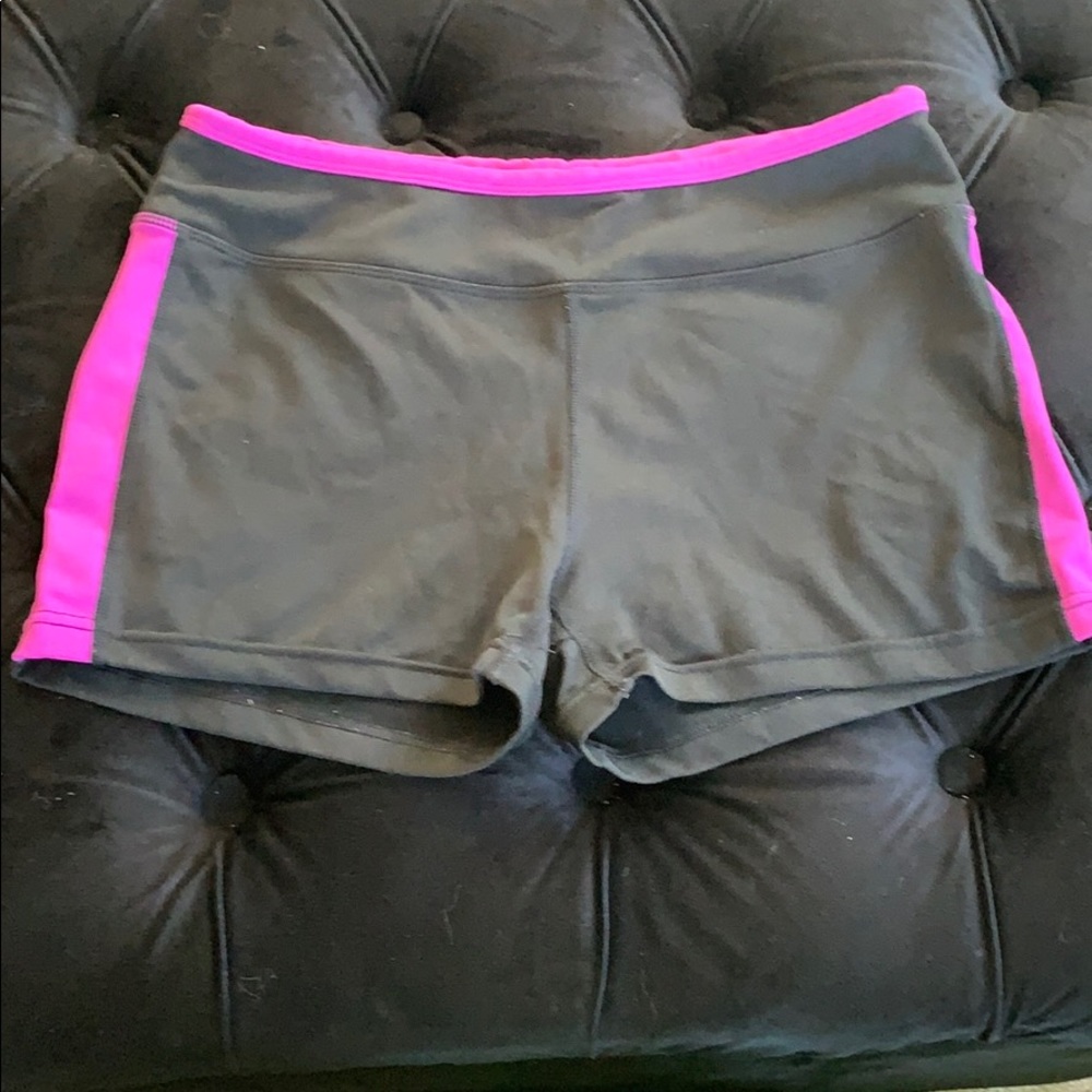 Black spandex shorts